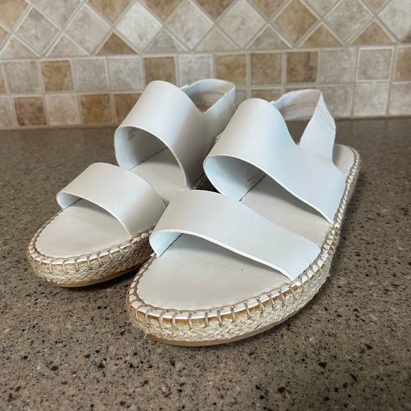 Cole Haan Women’s Cloud Feel Espadrilles White Sandals Size 9.5 - Picture 2 of 9